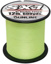 Sunline SX1 Braid Fishing Line -125 YDS