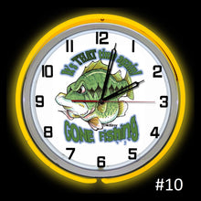 Scales and Tales Edition Neon clocks