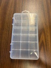 Clear Utility Box 8"x 4-1/2" x 1-1/4" adjustable dividers