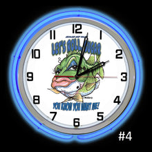 Scales and Tales Edition Neon clocks