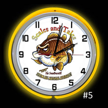 Scales and Tales Edition Neon clocks