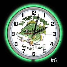 Scales and Tales Edition Neon clocks